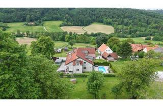 Einfamilienhaus kaufen in 8200 Gleisdorf, Haus mit Pool & Kleinlandwirtschaft inkl. Bauland, Freiland & Wald in idyllischer Lage!