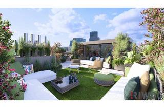 Penthouse kaufen in Blattgasse, 1030 Wien, SPEKTAKULÄRES PENTHOUSE DER EXTRAKLASSE | Wintergarten mit aufklappbaren Fensterflächen | ca. 114 m² Dachterrasse mit Pool-Option | Schlafzimmer hofseitig | 360°-Tour