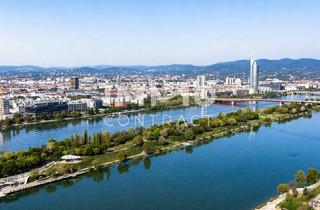 Maisonette mieten in 1220 Wien, First Class Living: DC2 - Stadt und Wasser Blick im 32. Stock
