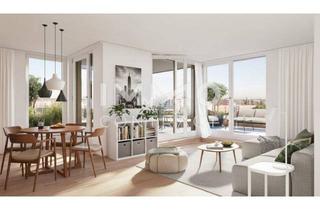 Wohnung kaufen in 1230 Wien, Grünruhelage! 4 lichtdurchflutete Zimmer mit tollem Balkon in nachhaltigem Neubau. Provisionsfrei