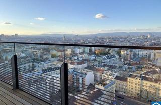 Wohnung mieten in Schnirchgasse, 1030 Wien, Rooftop-Pool! Wunderschöne 2-Zimmerwohnung mit einzigartigem Ausblick im Triiiple!