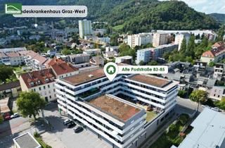 Wohnung mieten in Alte Poststraße 83-85, 8020 Graz, Ankommen & Wohlfühlen - Moderne Gartenwohnung in begehrter Lage in Graz!