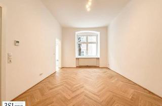 Wohnung kaufen in Beckmanngasse 38, 1150 Wien, Stilvolles 1-Zimmer-Apartment mit privatem Außenbereich Nähe Meiselmarkt