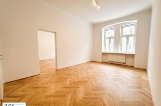 Wohnung kaufen in Beckmanngasse 38, 1150 Wien, Smarter Grundriss + tolle Lichtverhältnisse durch Ost-West-Ausrichtung - Schöne 3-Zimmer-Wohnung in elegantem Altbau des 15. Bezirks