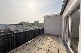 Wohnung mieten in Alxingergasse, 1100 Wien, Alxingergasse - 2 Zimmer DG mit 14,33m2 großer Terrasse
