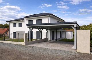 Doppelhaushälfte kaufen in 9063 Maria Saal, Neubau Erstbezug! Gehobene Baumeisterqualität mit Terrasse & Doppelcarport in Maria Saal