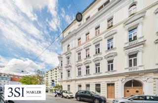 Wohnung kaufen in Leibenfrostgasse, 1040 Wien, Betongold: Unbefristet vermietete Dachgeschosswohnung in elegantem Altbau zur Kapitalanlage mit knapp 3% Rendite - in Top-Lage des 4. Bezirks