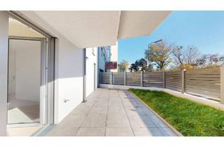 Wohnung kaufen in Erzherzog-Karl-Straße, 1220 Wien, ERSTBEZUG! Sonnige 2-Zimmer-Gartenwohnung für Anleger oder Eigennutzer