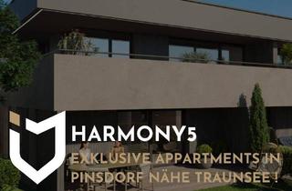 Penthouse kaufen in 4812 Gmundnerberg, • THE HARMONY 5 - EXKLUSIVE APPARTMENTS IN PINSDORF NÄHE TRAUNSEE !