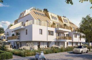 Wohnung mieten in Am Freihof, 1220 Wien, Exklusive 3-Zimmer-Neubau-Wohnung im 1. Dachgeschoss mit großem Balkon 5 Gehminuten zur Haltestelle Kagraner Platz U1