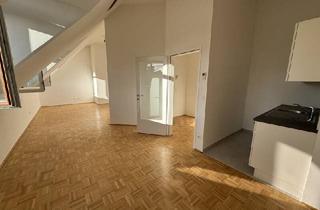 Wohnung mieten in Pilgramgasse, 1050 Wien, Helle DG-Wohnung in ruhiger Gasse nahe Naschmarkt | Lift | Südost | Garage optional