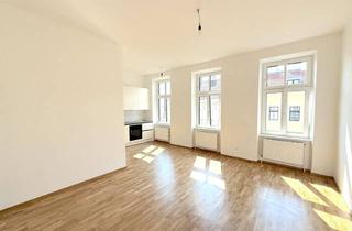 Wohnung mieten in Märzstraße 4, 1150 Wien, RENOVIERTE ZWEI ZIMMER ALTBAUWOHNUNG MIT EINBAUKÜCHE DIREKT BEI DER U3