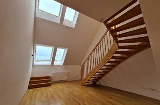 Maisonette mieten in Ruckergasse, 1120 Wien, Herrliche 3-Zimmer-Maisonette im DG mit Galerie und Terrasse! - Nähe U4 Meidling