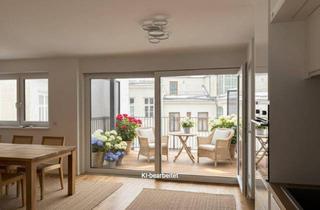 Wohnung kaufen in Siebenbrunnenplatz, 1050 Wien, Großzügiges Apartment mit Terrasse, Niedrig Energie, frei vermietbar
