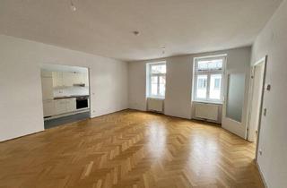 Wohnung mieten in Neustiftgasse, 1070 Wien, UNBEFRISTET - Hofseitige und helle 3-Zimmer Dachgeschosswohnung mit 72 m2 Dachterrasse, Abstellraum, Stapel-Garagenplatz optional in der Neustiftgasse