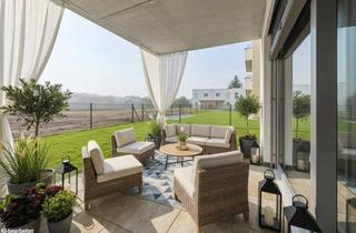 Wohnung kaufen in Ackergasse 14, 2700 Wiener Neustadt, PROVISIONSFREI! 3-Zimmer-Traumwohnung mit sonniger Terrasse & Garten – Bella Vita pur