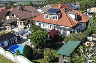 Einfamilienhaus kaufen in 2451 Hof am Leithaberge, Hollywood Hills Flair – exklusives Ein- oder Zweifamilienhaus mit Panoramablick, Pool, Whirlpool und 4 Garagenplätzen