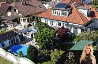 Einfamilienhaus kaufen in 2451 Hof am Leithaberge, Hollywood Hills Flair – exklusives Ein- oder Zweifamilienhaus mit Panoramablick, Pool, Whirlpool und 4 Garagenplätzen
