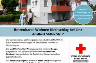 Wohnung mieten in Adalbert-Stifter-Straße, 4202 Kirchschlag bei Linz, Herzlich Willkommen im Betreubaren Wohnen in Kirchschlag!