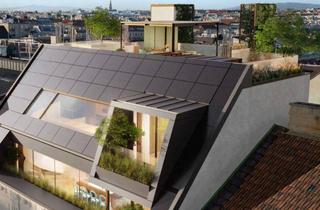 Wohnung kaufen in 1080 Wien, Luxus-Dachausbau mit Dachgarten im Herzen des 8. Bezirks – Wohnen auf höchstem Niveau