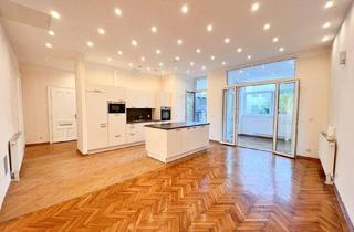 Wohnung mieten in Sternwartepark, 1180 Wien, Ruhige 130 m2 große Altbauwohnung mit 10 m2 großen Balkon beim Sternwartepark!