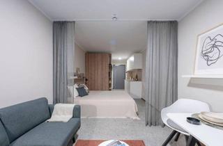 Wohnung mieten in Favoritenstraße 91, 1100 Wien, Pauschalmiete I JONN-Y möbliertes Apartment mit Balkon, inkl. Gym, Sauna, Dachterrasse, Community Area, Internet etc.! 7 Min. zum Stephansplatz!