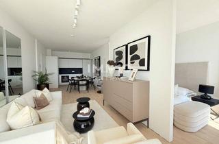 Maisonette mieten in Donau, 1220 Wien, Skyline Living in dc2 Tower - South-Facing 1-Bedroom With Private Loggia dc2