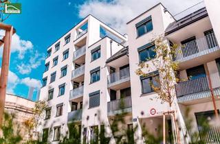 Gewerbeimmobilie kaufen in 1140 Wien, Erstbezugs-Büro oder Praxis mit großer Hof-Loggia, inkludierter Küche und top Ausstattung nahe Schönbrunn!