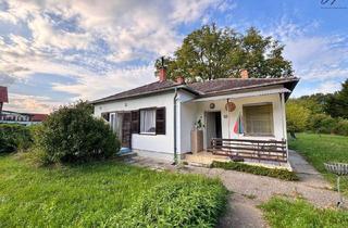 Einfamilienhaus kaufen in 7443 Rattersdorf, gemütlicher Bungalow auf imposanten Grundstück