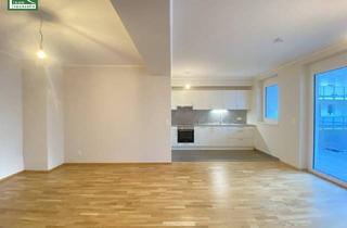 Wohnung mieten in Mautner-Markhof-Straße, 2320 Schwechat, Wohnen im Mautner-Markhof nahe S-Bahn S7 Kaiserebersdorf - Innenhofausrichtung mit großer Loggia, Einbauküche und luxuriösem Bad! GEMEINSCHAFTLICHE DACHTERRASSE!