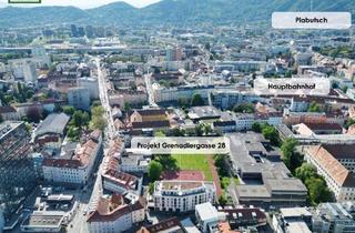 Wohnung mieten in Grenadiergasse 28, 8020 Graz, Zentral & modern - Gut geschnittene 2-Zimmer-Wohnung mit Balkon!