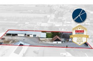 Immobilie mieten in 3500 Krems an der Donau, Firmensitz / Betriebsobjekt mit 320m² Büros, 400m² Hallen/Garagen & 750m² Lagerplatz