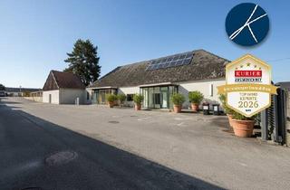 Immobilie mieten in 3500 Krems an der Donau, Firmensitz / Betriebsobjekt mit 320m² Büros, 400m² Hallen/Garagen & 750m² Lagerplatz