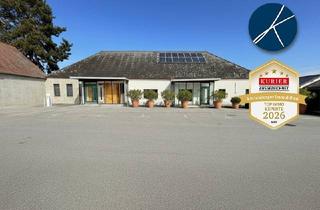 Immobilie kaufen in 3500 Krems an der Donau, Firmensitz / Betriebsobjekt mit 320m² Büros, 400m² Hallen/Garagen & 750m² Lagerplatz