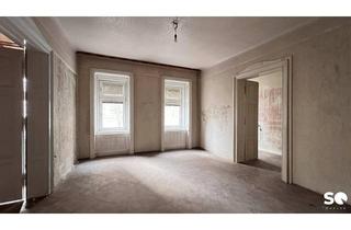 Wohnung kaufen in Mariahilfer Straße, 1060 Wien, #SQ - SANIERUNGSBEDÜRFTIGE 3 ZIMMER ALTBAUWOHNUNG MITTEN IM 6ten /MARIAHILF APOLLOKINO - TOP 1&2