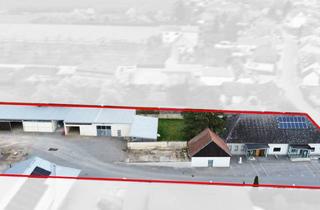 Lager kaufen in 3500 Krems an der Donau, Firmensitz / Betriebsobjekt mit 320m² Büros, 400m² Hallen/Garagen & 750m² Lagerplatz
