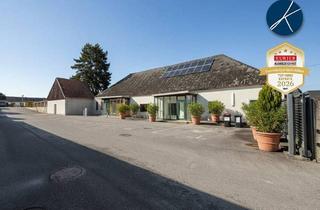 Büro zu mieten in 3500 Krems an der Donau, Firmensitz / Betriebsobjekt mit 320m² Büros, 400m² Hallen/Garagen & 750m² Lagerplatz