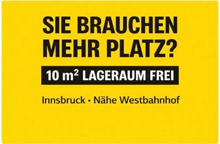 Gewerbeimmobilie mieten in Andreas-Hofer-Straße 53, 6020 Innsbruck, Barrierefreie Lagerfläche/Lagerraum 10 m² in Innsbruck – Nähe Westbahnhof