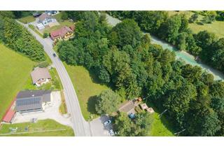 Grundstück zu kaufen in 4644 Scharnstein, Baugrund mit Wald und direktem Zugang zum schönen Almfluss!