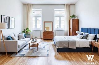 Wohnung kaufen in 1150 Wien, Sanierte Altbauperle – Helle 1-Zimmer-Wohnung in zentraler Lage von 1150 | Separate Küche | verkehrsberuhigt | 5 Minuten Fußweg zum Westbahnhof