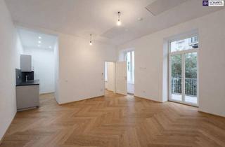 Wohnung kaufen in Blumauergasse, 1020 Wien, WOW! TOP LAGE in unmittelbarer Nähe zum Augarten + Altbaujuwel mit großzügigem Balkon + absolut ruhige Innenhoflage