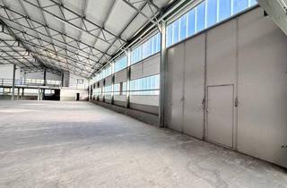 Gewerbeimmobilie mieten in 2431 Enzersdorf an der Fischa, Neue, günstige, große (1.267m2) Lager/Produktionshalle nähe Flughafen Schwechat zu vermieten/zu verkaufen!