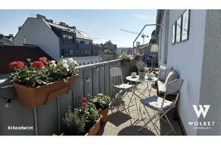 Loft kaufen in 1050 Wien, Dachgeschoßwohnung mit Potenzial | Balkon | Weitblick über Wien