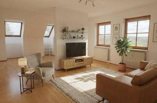 Wohnung kaufen in 2102 Bisamberg, 2 Zimmer Dachgeschosswohnung mit Parkplatz am Fuße des Bisambergs! Bezugsfertig!