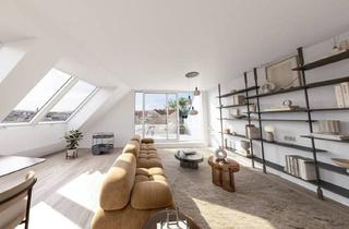 Anlageobjekt in Schumanngasse 35/41, 1180 Wien, THE TEMPTATION - Dachgeschoss-Maisonette mit 2 Terrassen + Balkon | 23 m² Freifläche, 3 Zimmer