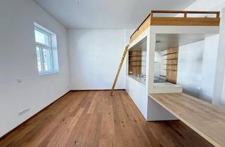 Wohnung kaufen in Pilgramgasse, 1050 Wien, Urbanes Wohnen nahe Naschmarkt – charmante Neubauwohnung im ausgebauten DG!