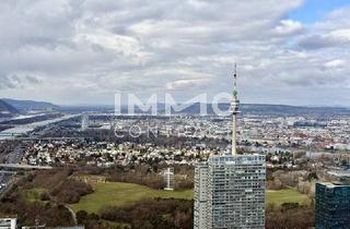 Maisonette mieten in 1220 Wien, Vienna never sleeps: 50. Etage DC2 Tower: SKY RESIDENCES
