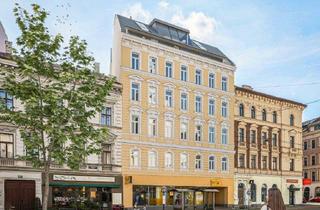 Wohnung kaufen in Schönbrunner Straße, 1050 Wien, Baugenehmigter Rohdachboden! Fantastische Architektur und Traumblick!