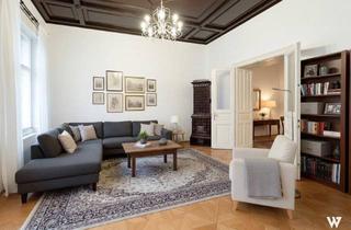 Wohnung kaufen in Karlsplatz, 1040 Wien, Wiener Altbaujuwel nahe Karlsplatz | 3 Zimmer, Terrasse & 3,80 m Raumhöhe