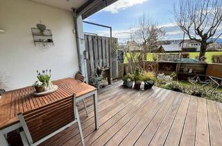 Wohnung mieten in Margarethendamm, 6971 Hard, Moderne 3-Zi-Wohnung mit Terrasse, Garten & Stellplatz in Hard